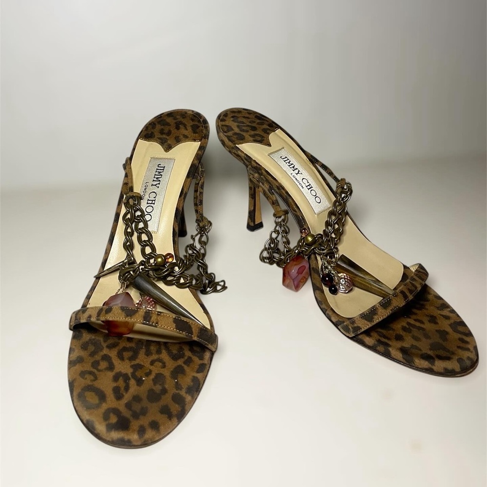 Rare Jimmy Choo sandal with Jewels